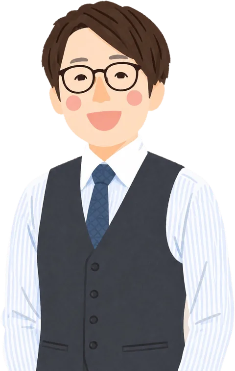 代表 丸山隼人のイラスト