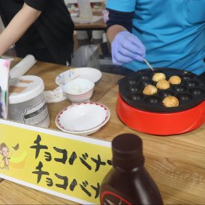 介護施設＿夏祭り＿チョコバナナ